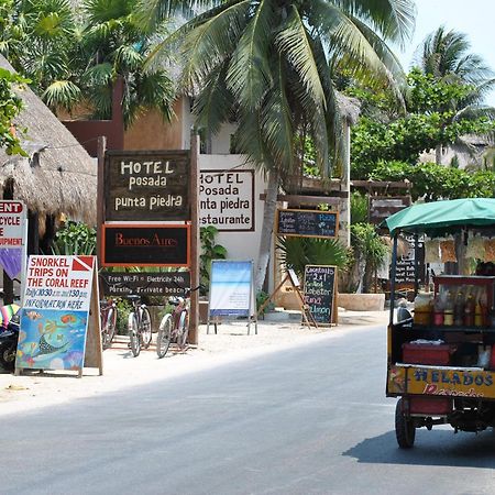 Punta Piedra Beach Posada Tulum Zewnętrze zdjęcie