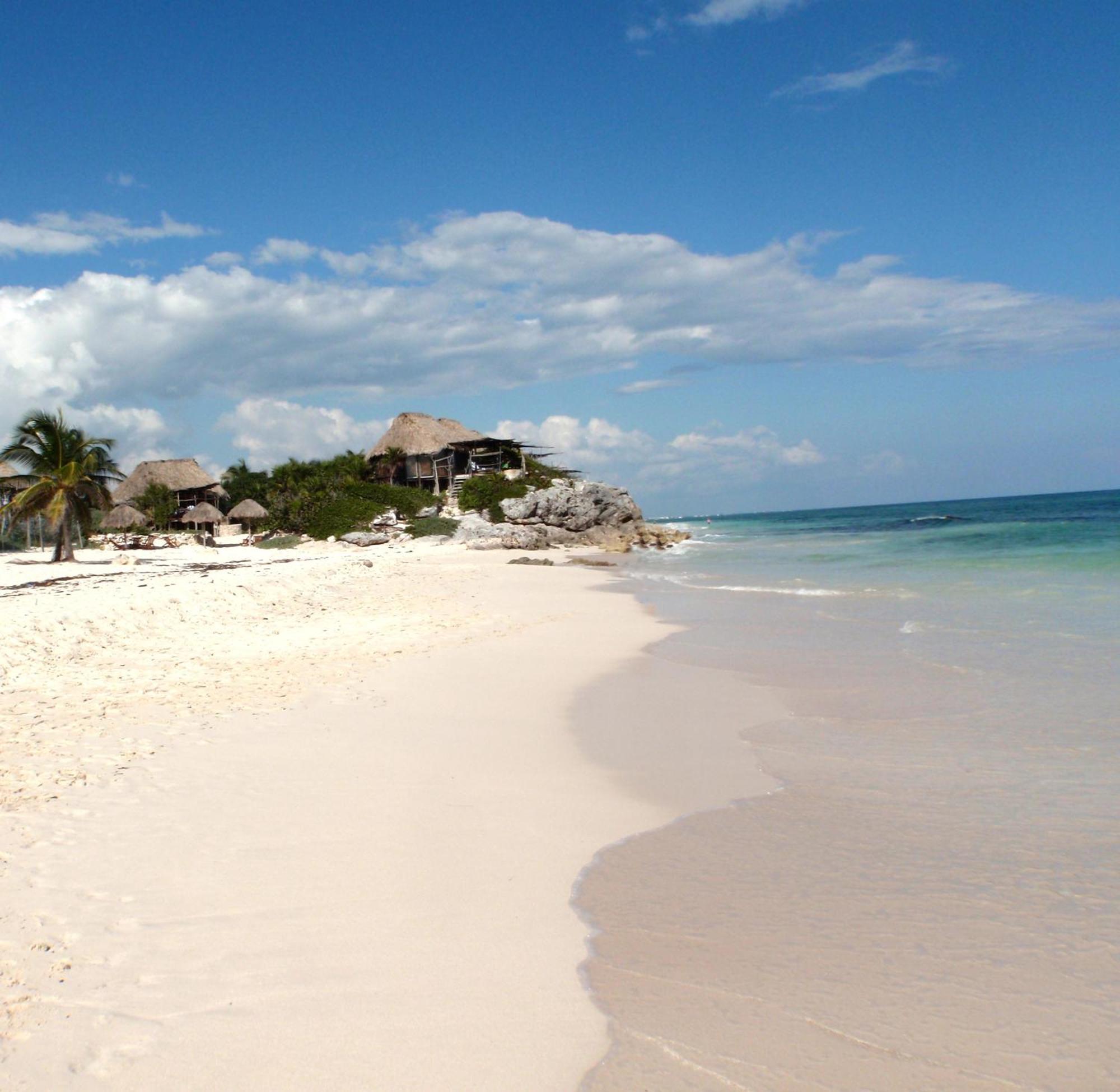 Punta Piedra Beach Posada Tulum Zewnętrze zdjęcie