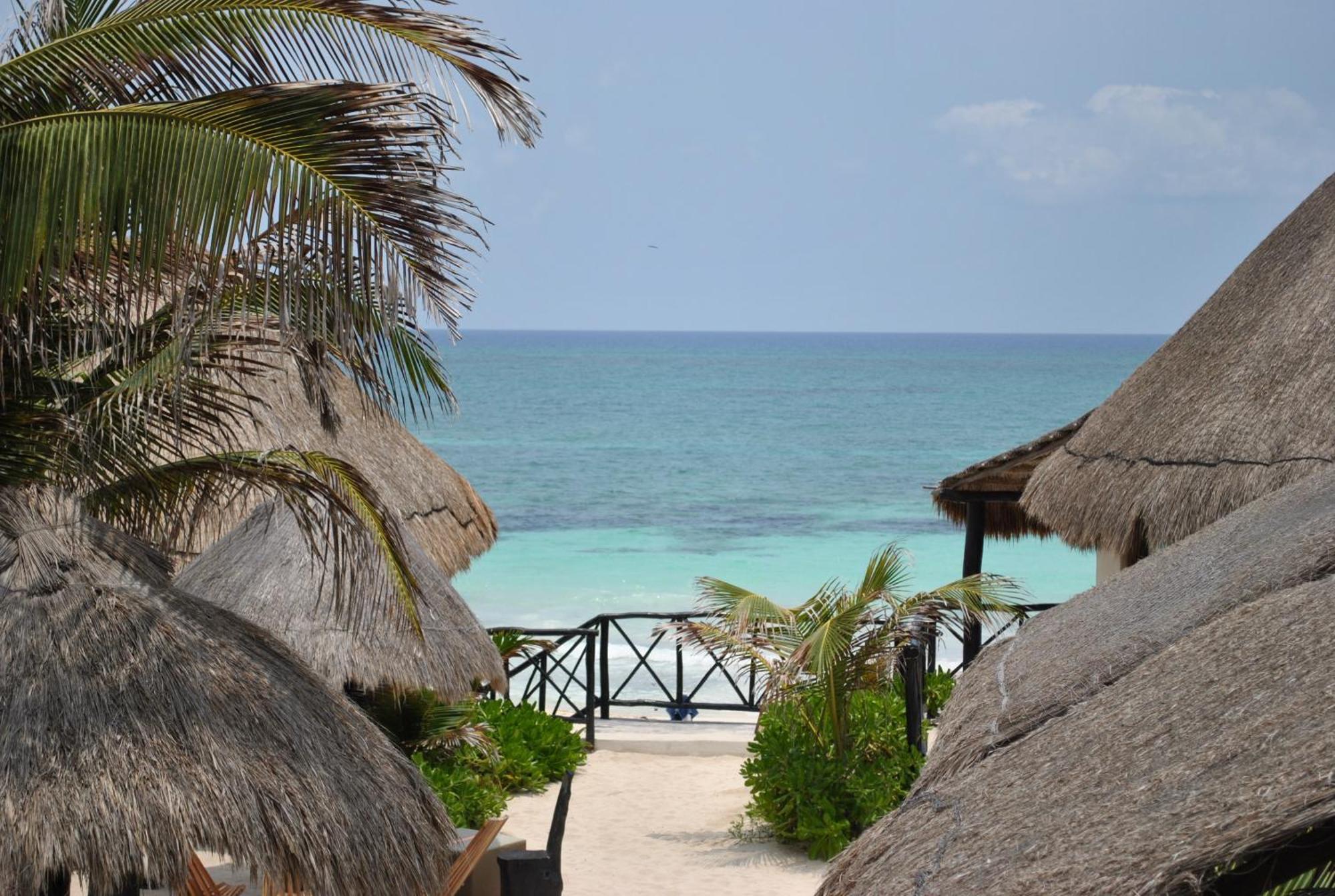 Punta Piedra Beach Posada Tulum Zewnętrze zdjęcie