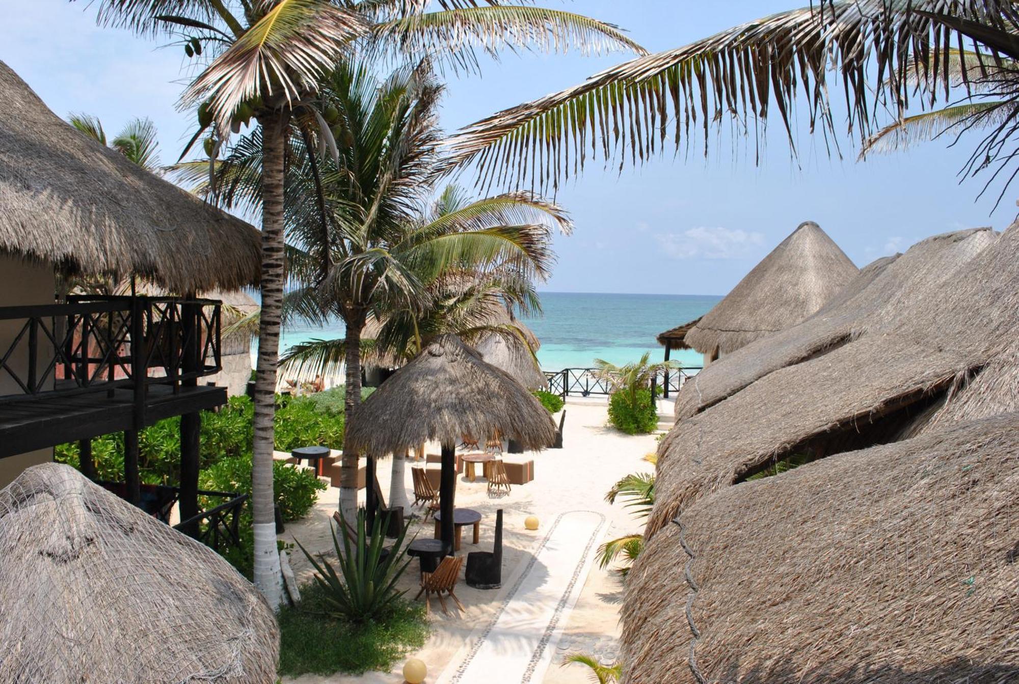 Punta Piedra Beach Posada Tulum Zewnętrze zdjęcie