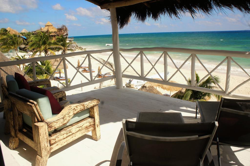 Punta Piedra Beach Posada Tulum Zewnętrze zdjęcie