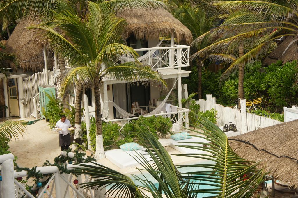Punta Piedra Beach Posada Tulum Zewnętrze zdjęcie