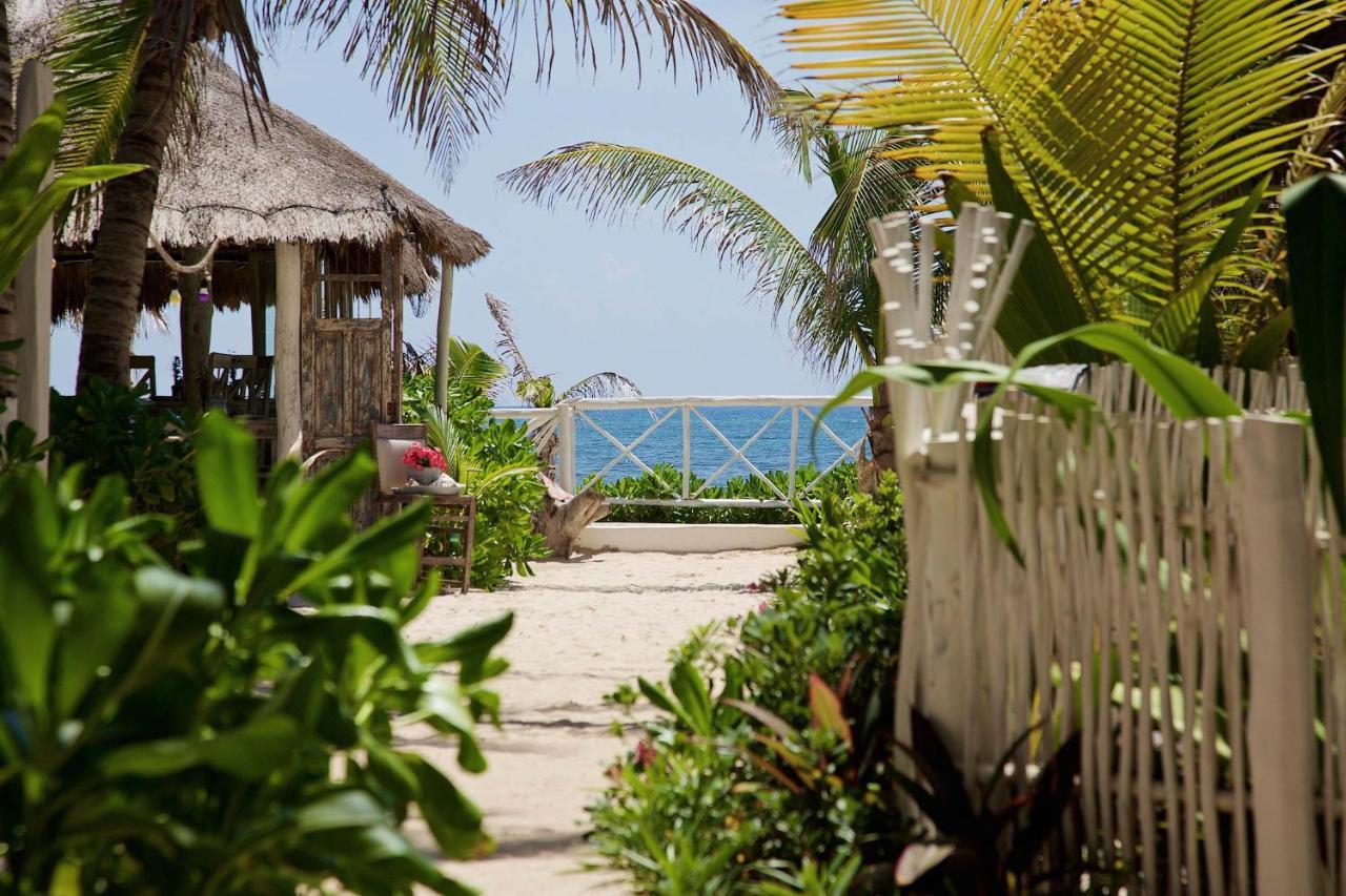 Punta Piedra Beach Posada Tulum Zewnętrze zdjęcie