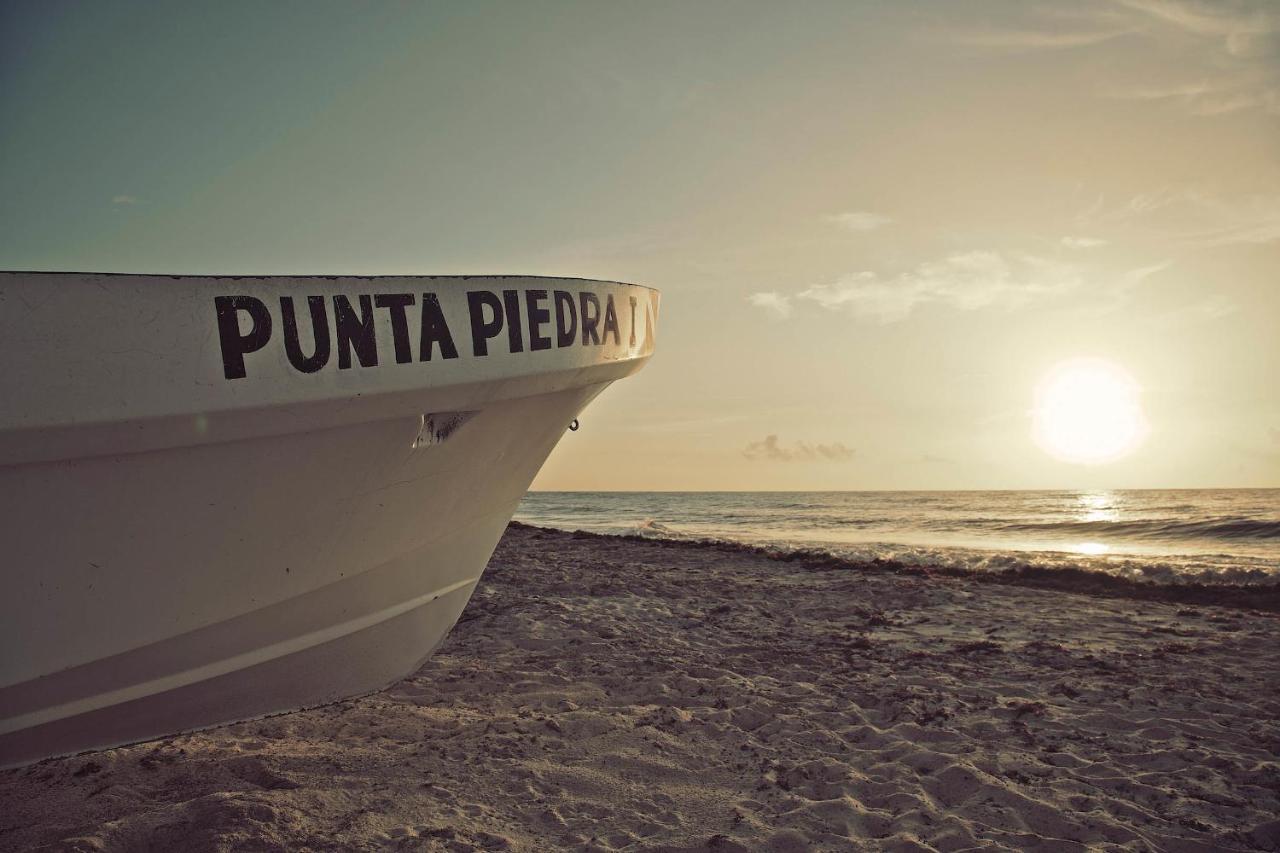 Punta Piedra Beach Posada Tulum Zewnętrze zdjęcie